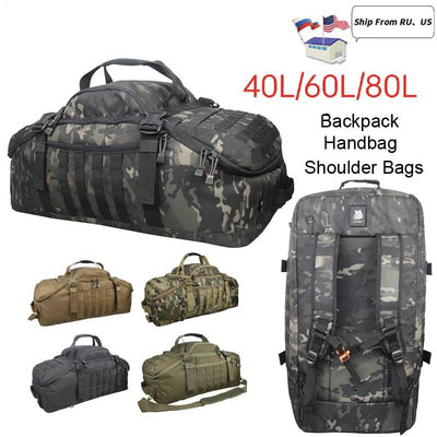 HIGH QUALITY MILITARY GRADE TACTICAL DUFFLE BACKPACK FOR HIKING AND ADVENTURE